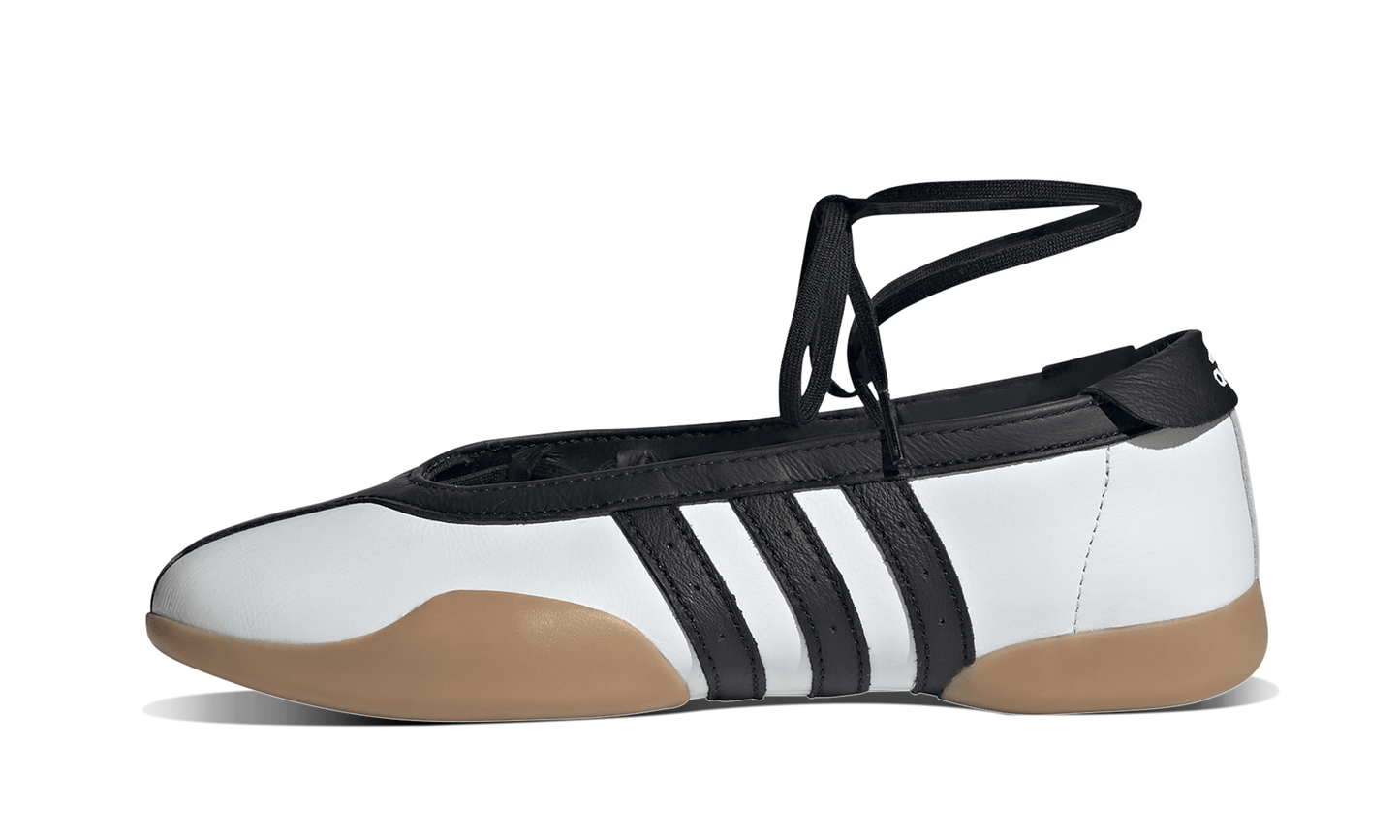 Newcop Adidas Mujer Taekwondo Mei Ballet White Black Zapatillas 1