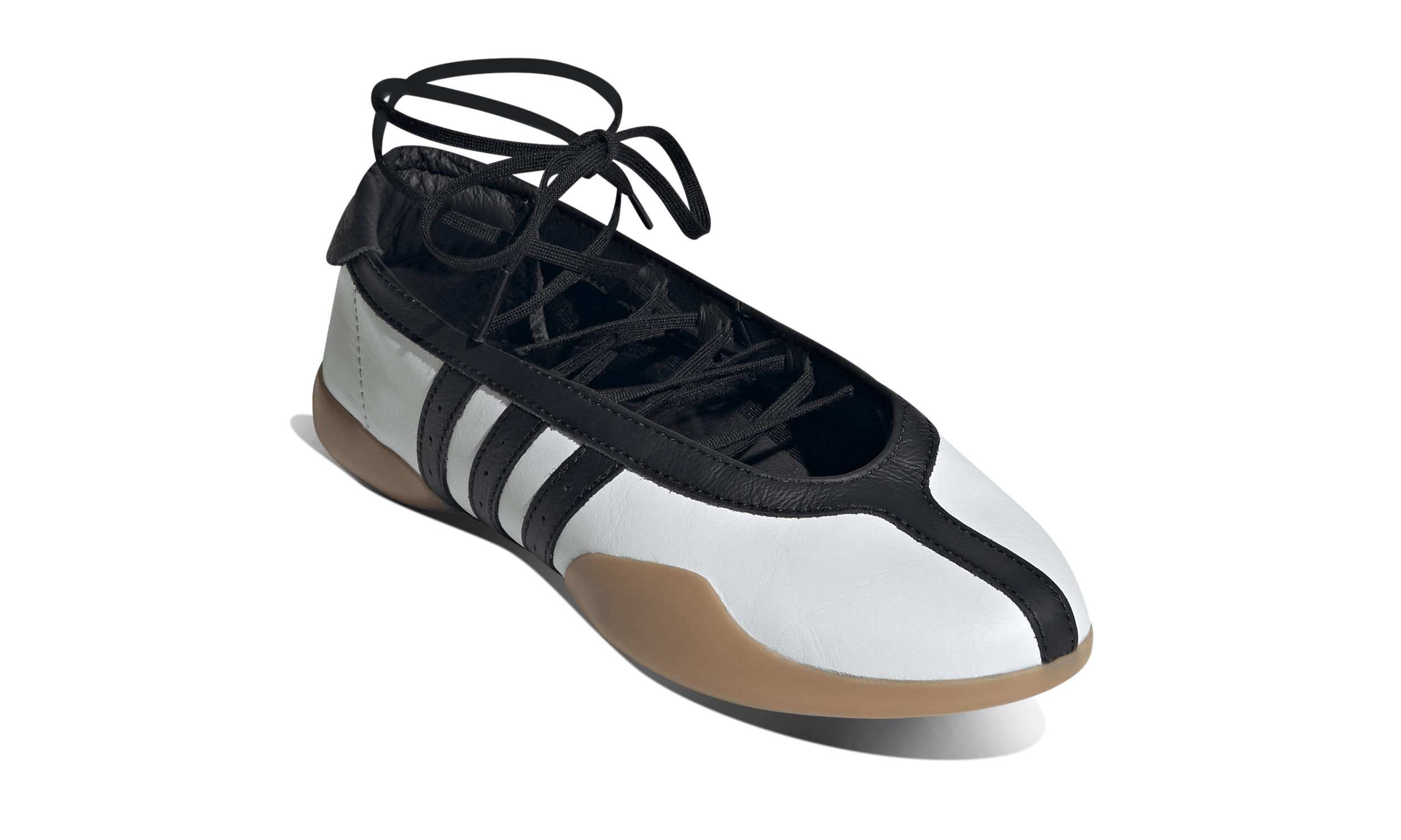 Newcop Adidas Mujer Taekwondo Mei Ballet White Black Zapatillas 3