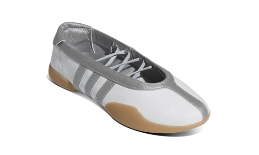 Newcop Adidas Mujer Taekwondo Mei Ballet White Silver Metallic Zapatillas 2