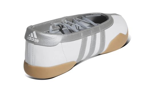 Newcop Adidas Mujer Taekwondo Mei Ballet White Silver Metallic Zapatillas 3