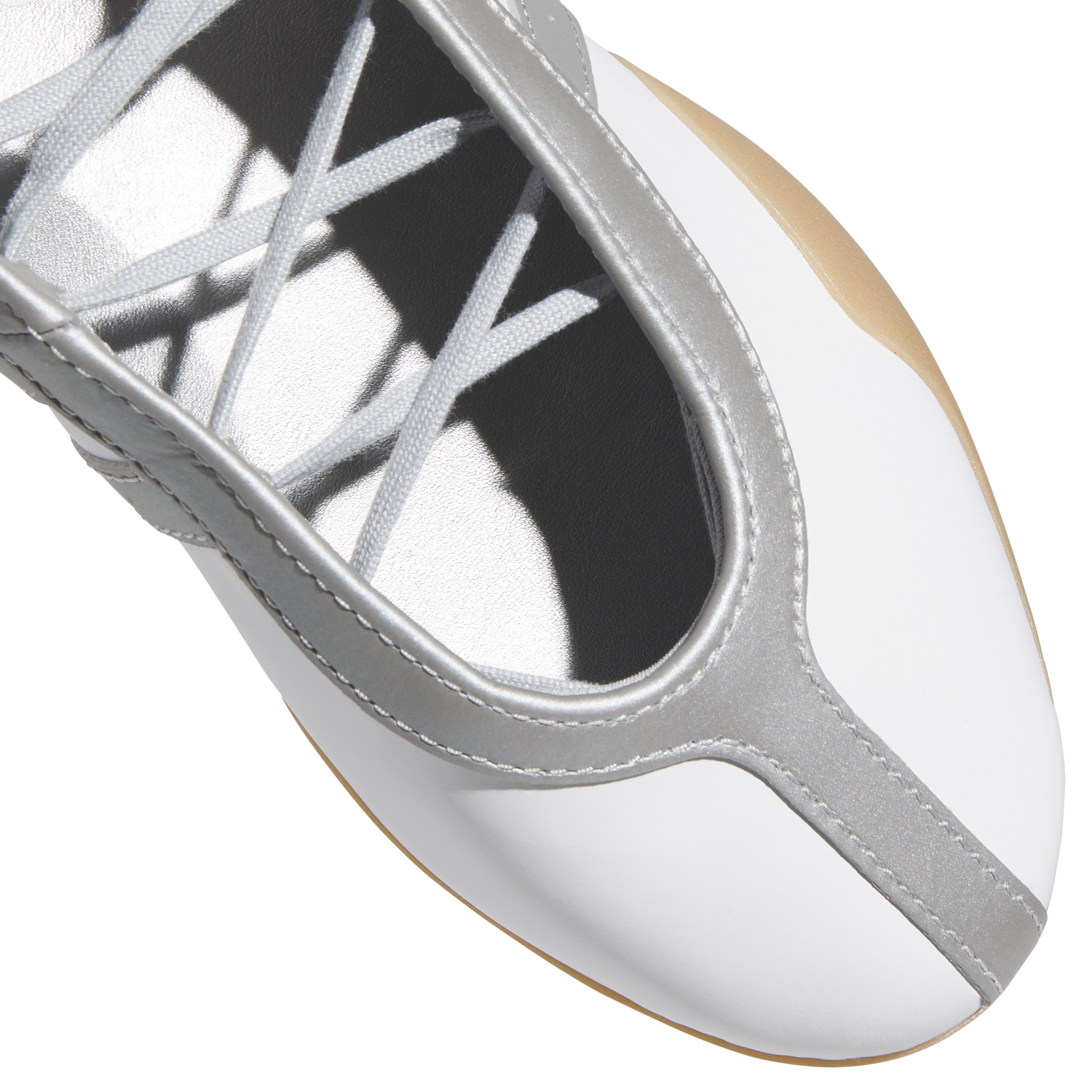 Newcop Adidas Mujer Taekwondo Mei Ballet White Silver Metallic Zapatillas 4