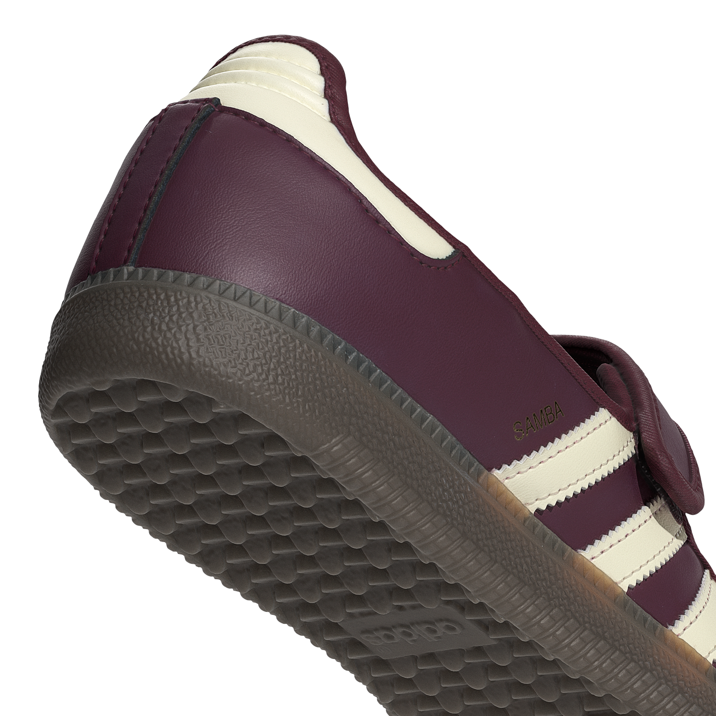 Newcop Adidas Samba Jane Maroon Cream White Zapatillas 4