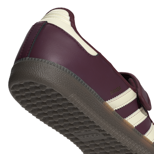 Newcop Adidas Samba Jane Maroon Cream White Zapatillas 4