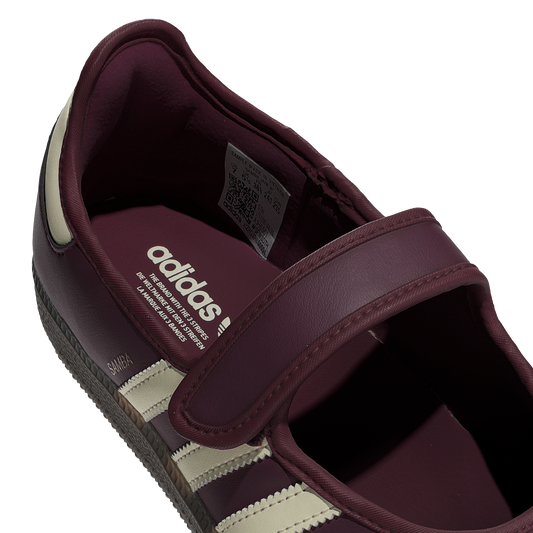 Newcop Adidas Samba Jane Maroon Cream White Zapatillas 5