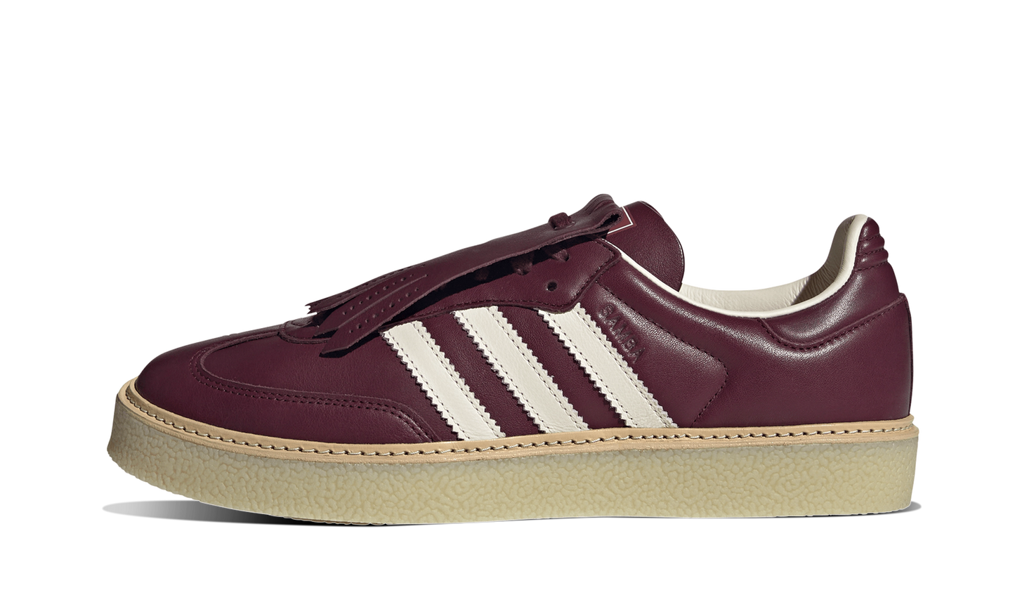 Newcop Adidas Samba Lux Maroon Off White Zapatillas 1