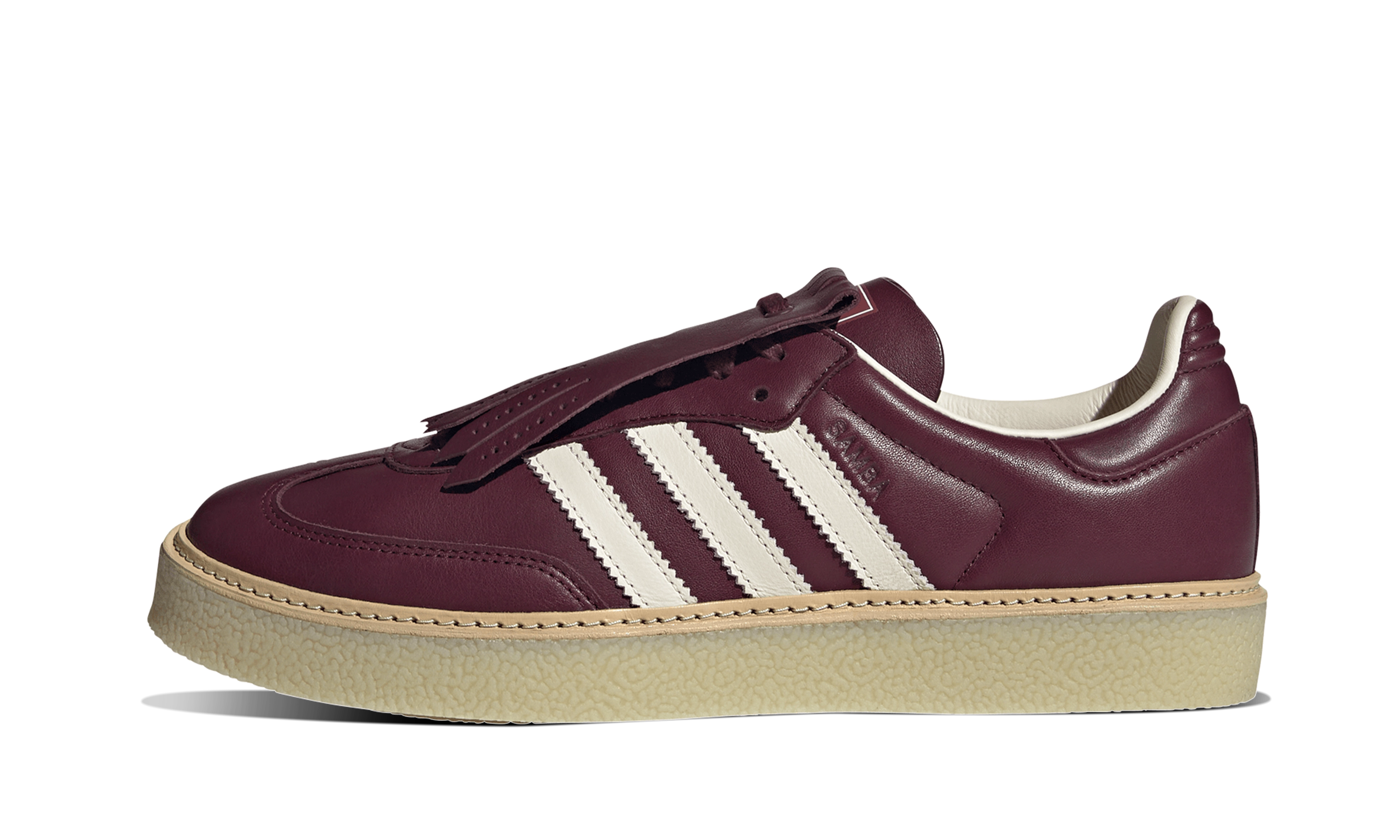 Newcop Adidas Samba Lux Maroon Off White Zapatillas 1