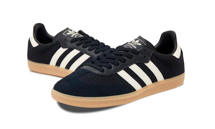 Newcop Adidas Samba Og Black Cream White Magic Beige Zapatillas 2