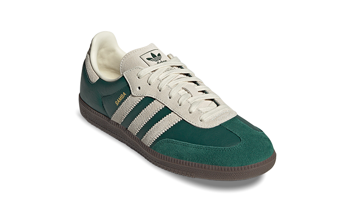 Newcop Adidas Samba Og Collegiate Green Cream White Zapatillas 2