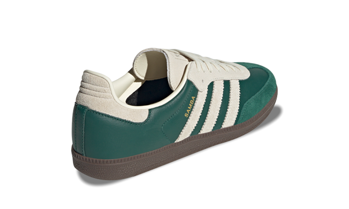 Newcop Adidas Samba Og Collegiate Green Cream White Zapatillas 3