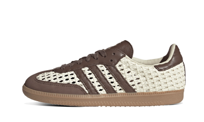 Adidas Samba OG Basketweave Cream White Earth Strata