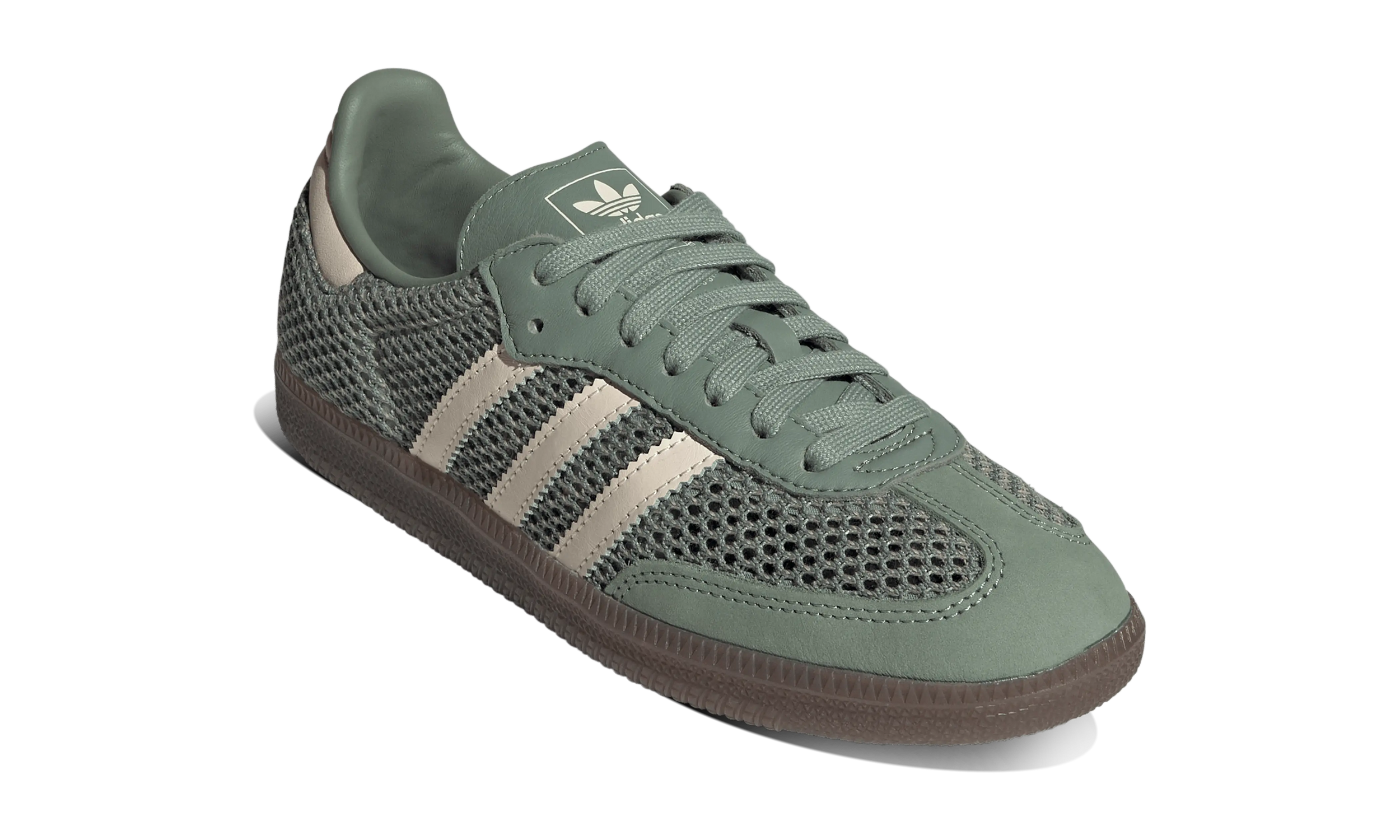 Newcop Adidas Samba Og Crochet Silver Green Zapatillas 3