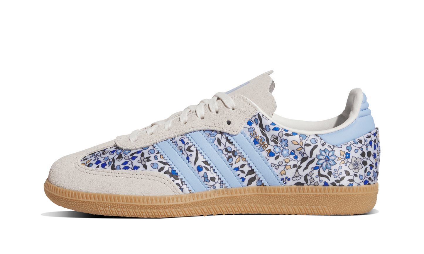 Newcop Adidas Samba Og Liberty London Blue Floral Zapatillas 1
