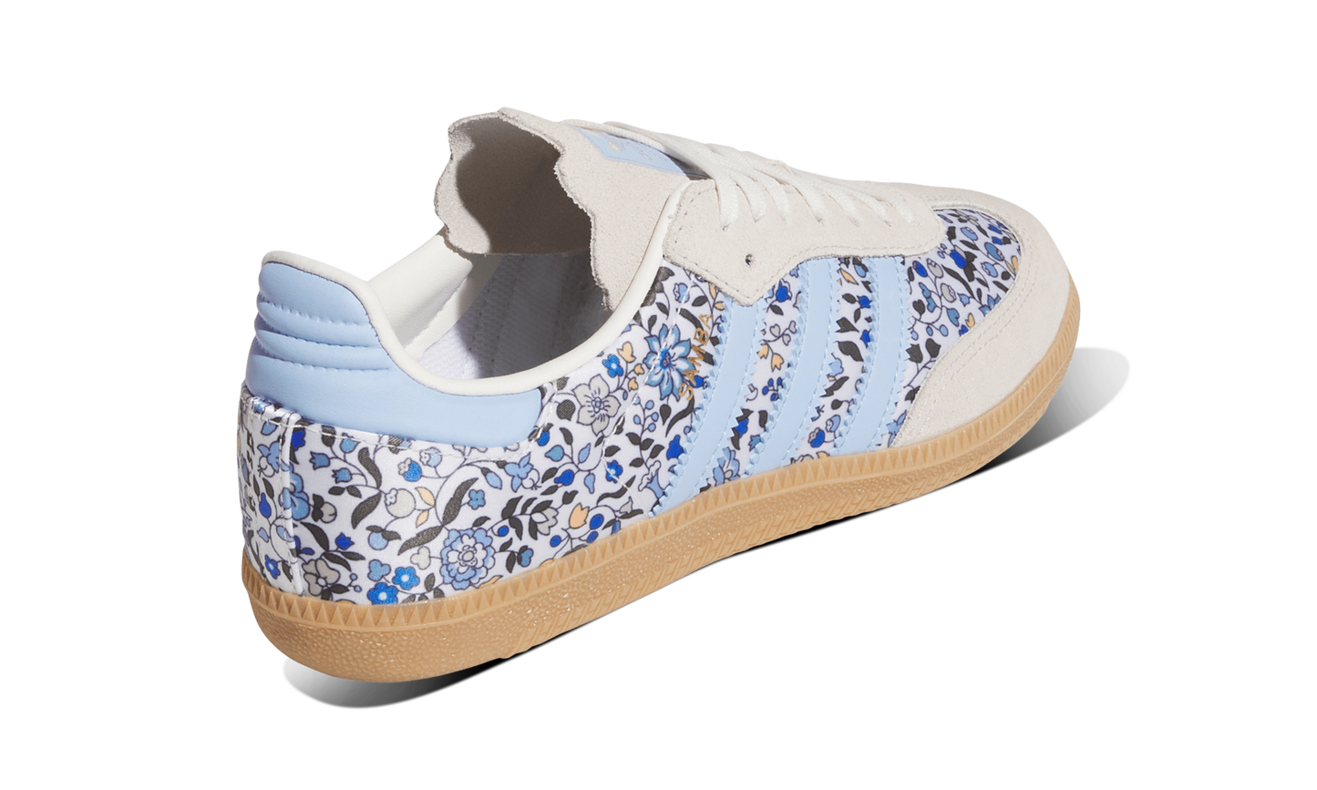 Newcop Adidas Samba Og Liberty London Blue Floral Zapatillas 3