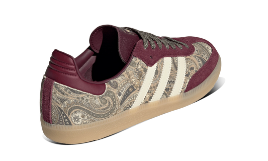 Newcop Adidas Samba Og Liberty London Maroon Warm Vanilla Zapatillas 2