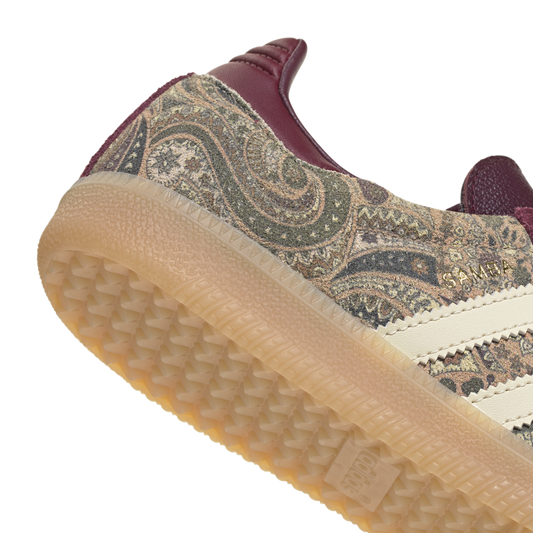 Newcop Adidas Samba Og Liberty London Maroon Warm Vanilla Zapatillas 4