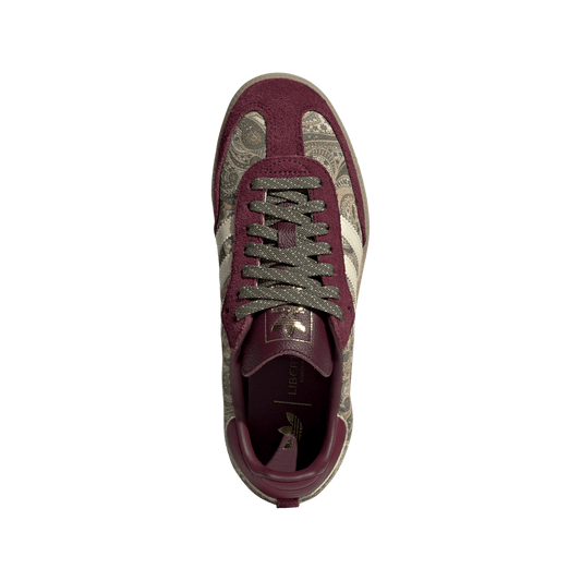 Newcop Adidas Samba Og Liberty London Maroon Warm Vanilla Zapatillas 6