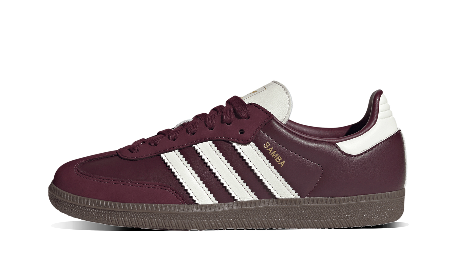 Newcop Adidas Samba Og Maroon Off White Gum Zapatillas 1