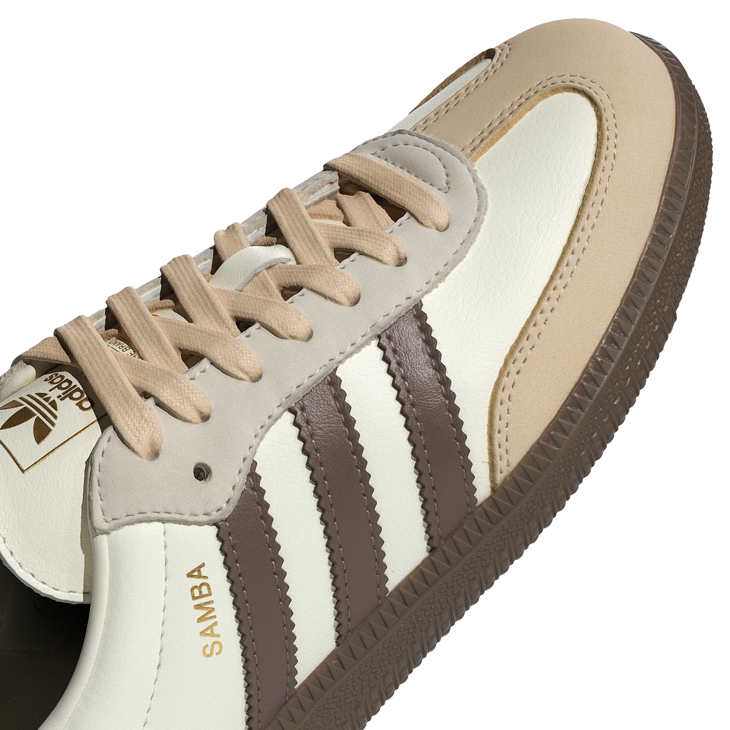 Newcop Adidas Samba Og Off White Earth Strata Gum Zapatillas 4