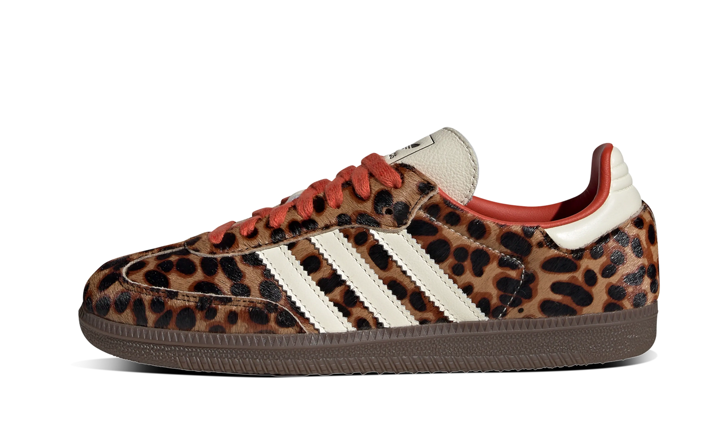 Newcop Adidas Samba Og Preloved Red Leopard Zapatillas 1
