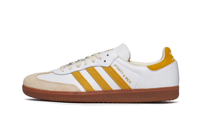 Newcop Adidas Samba Og Sporty & Rich White Bold Gold Zapatillas 1