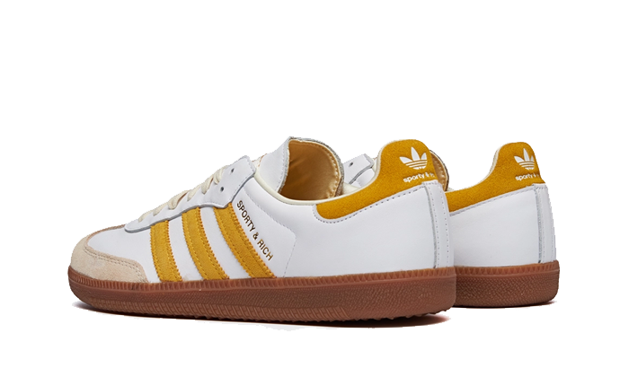 Newcop Adidas Samba Og Sporty & Rich White Bold Gold Zapatillas 4