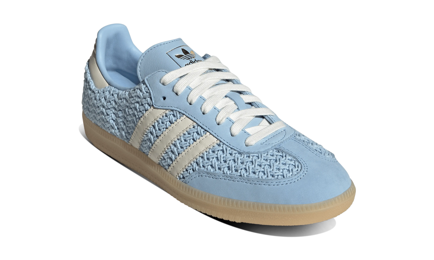 Newcop Adidas Samba Og W Clear Sky Off White Gum Zapatillas 2