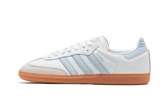 Newcop Adidas Samba Og White Halo Blue Gum Zapatillas 1
