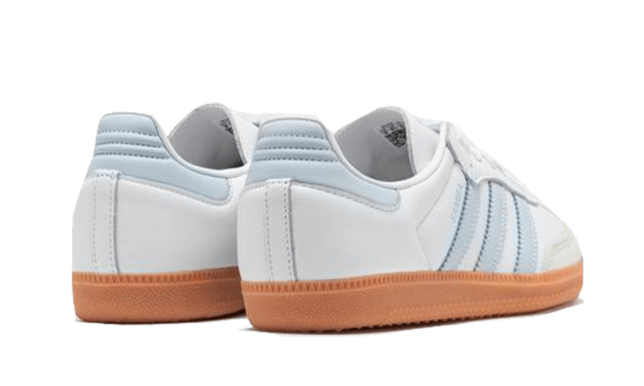 Newcop Adidas Samba Og White Halo Blue Gum Zapatillas 3