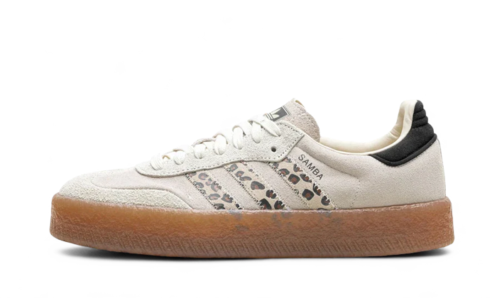 Newcop Adidas Sambae Leopard Off White Zapatillas 1