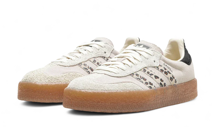 Newcop Adidas Sambae Leopard Off White Zapatillas 2