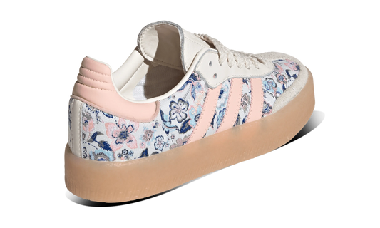 Newcop Adidas Sambae Liberty London Off White Blush Pink Zapatillas 3