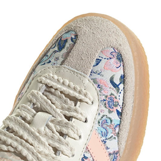 Newcop Adidas Sambae Liberty London Off White Blush Pink Zapatillas 4