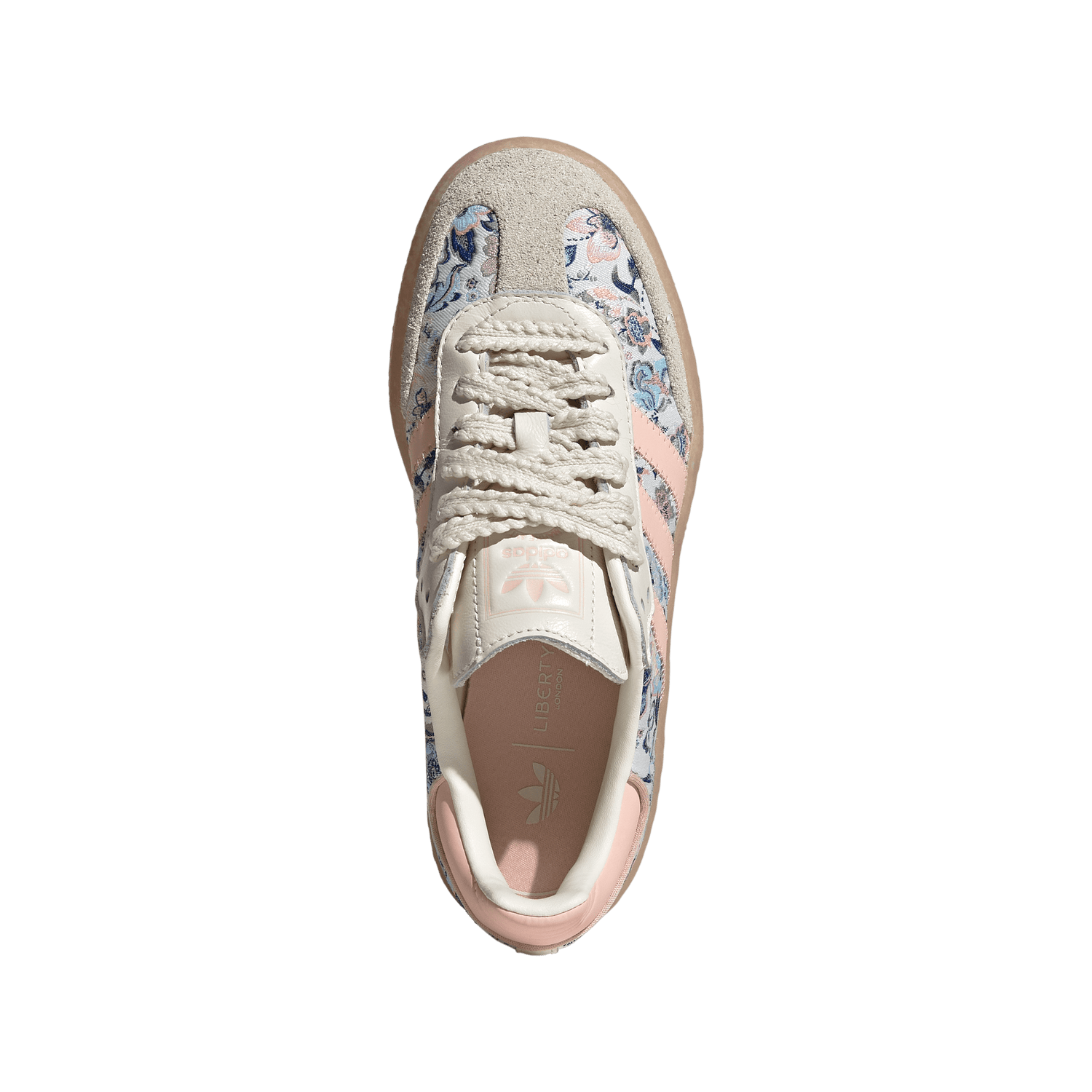 Newcop Adidas Sambae Liberty London Off White Blush Pink Zapatillas 6