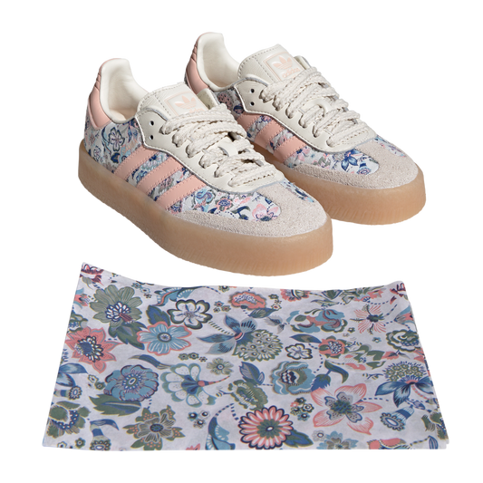 Newcop Adidas Sambae Liberty London Off White Blush Pink Zapatillas 8