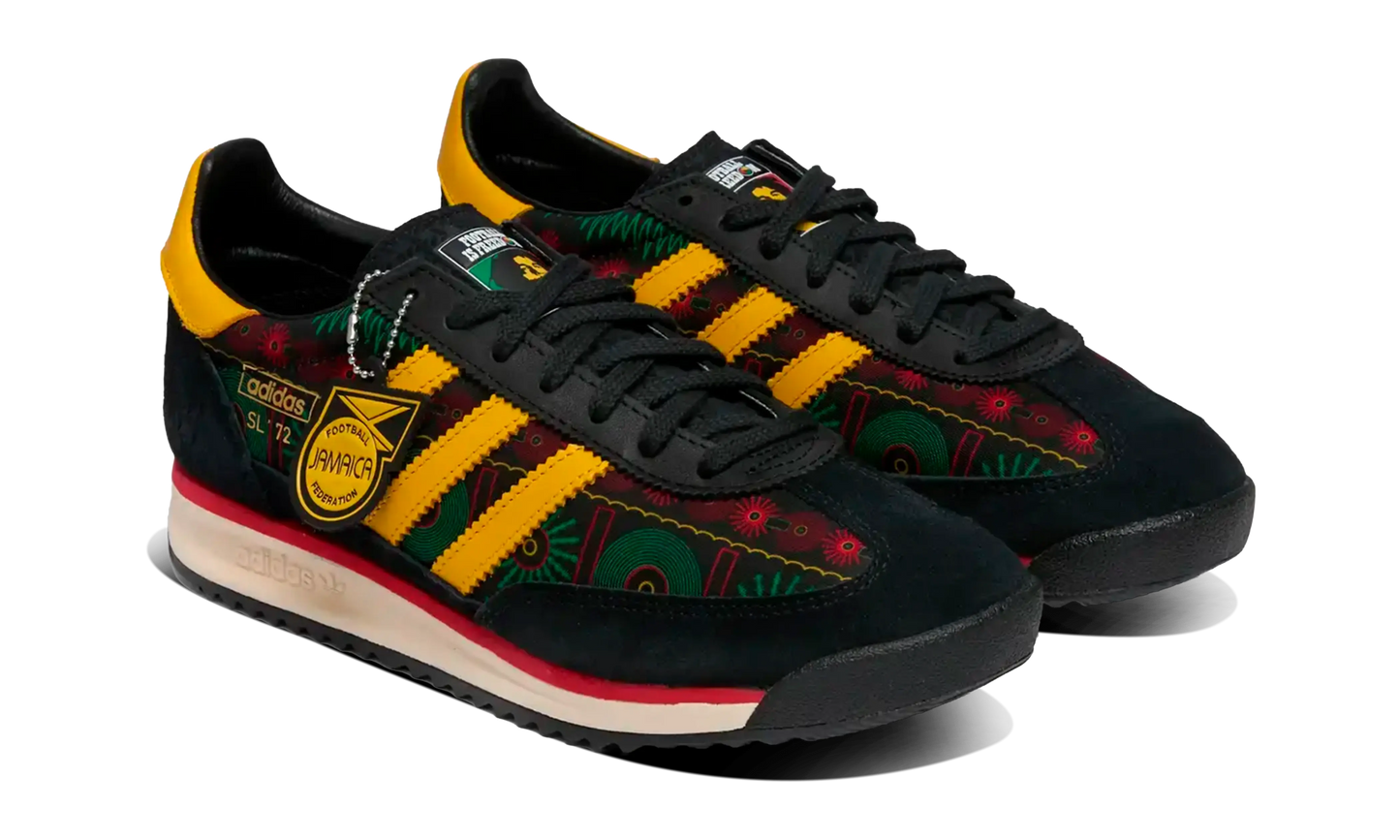 Newcop Adidas Sl 72 Rs Jamaica Football Federation X Bob Marley Black Zapatillas 3