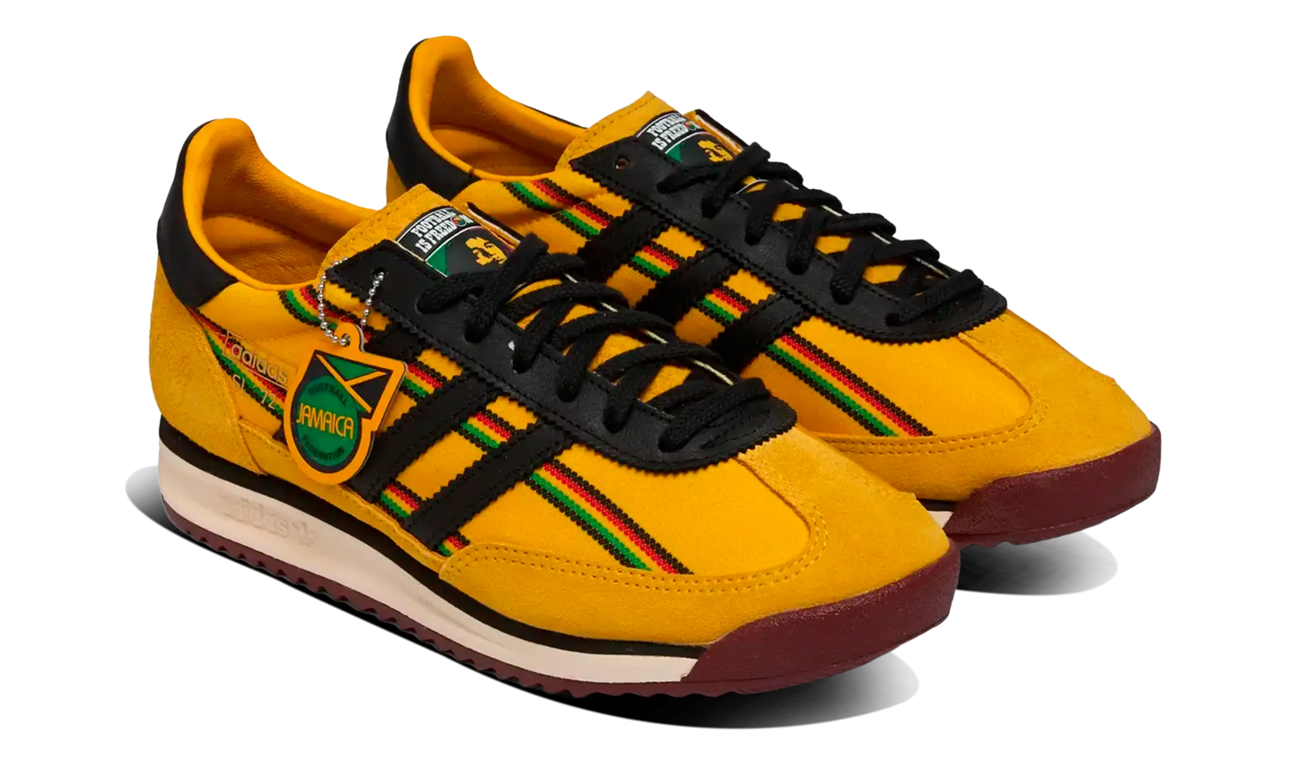 Newcop Adidas Sl 72 Rs Jamaica Football Federation X Bob Marley Yellow Zapatillas 2
