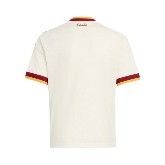 Newcop Adidas Spain 26 Away Jersey Off White Ropa 2