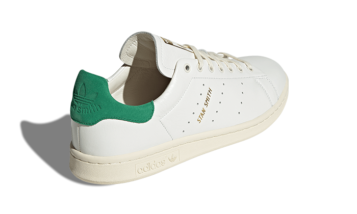 Newcop Adidas Stan Smith Lux White Green Zapatillas 3