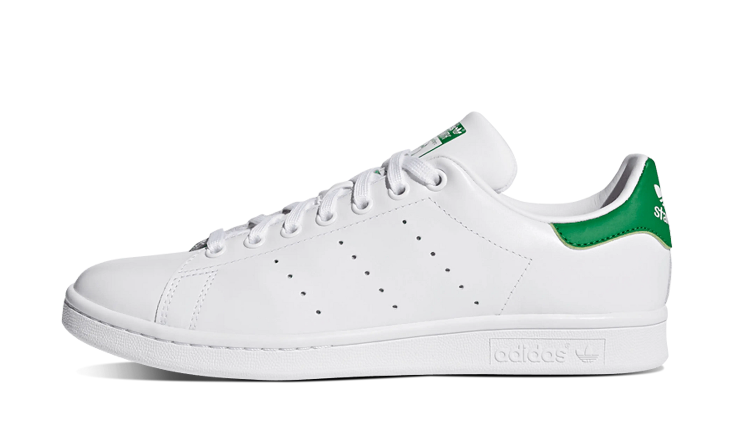 Newcop Adidas Stan Smith White Green Zapatillas 1