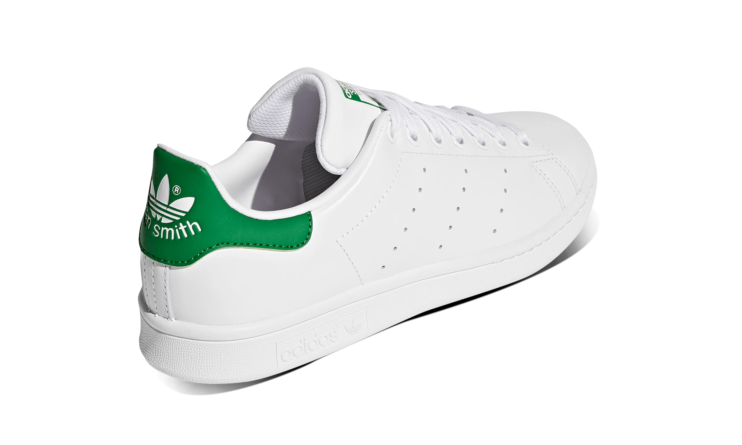 Newcop Adidas Stan Smith White Green Zapatillas 3