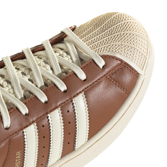 Newcop Adidas Superstar Ii Basketweave Tongue Dusky Bronze Zapatillas 4