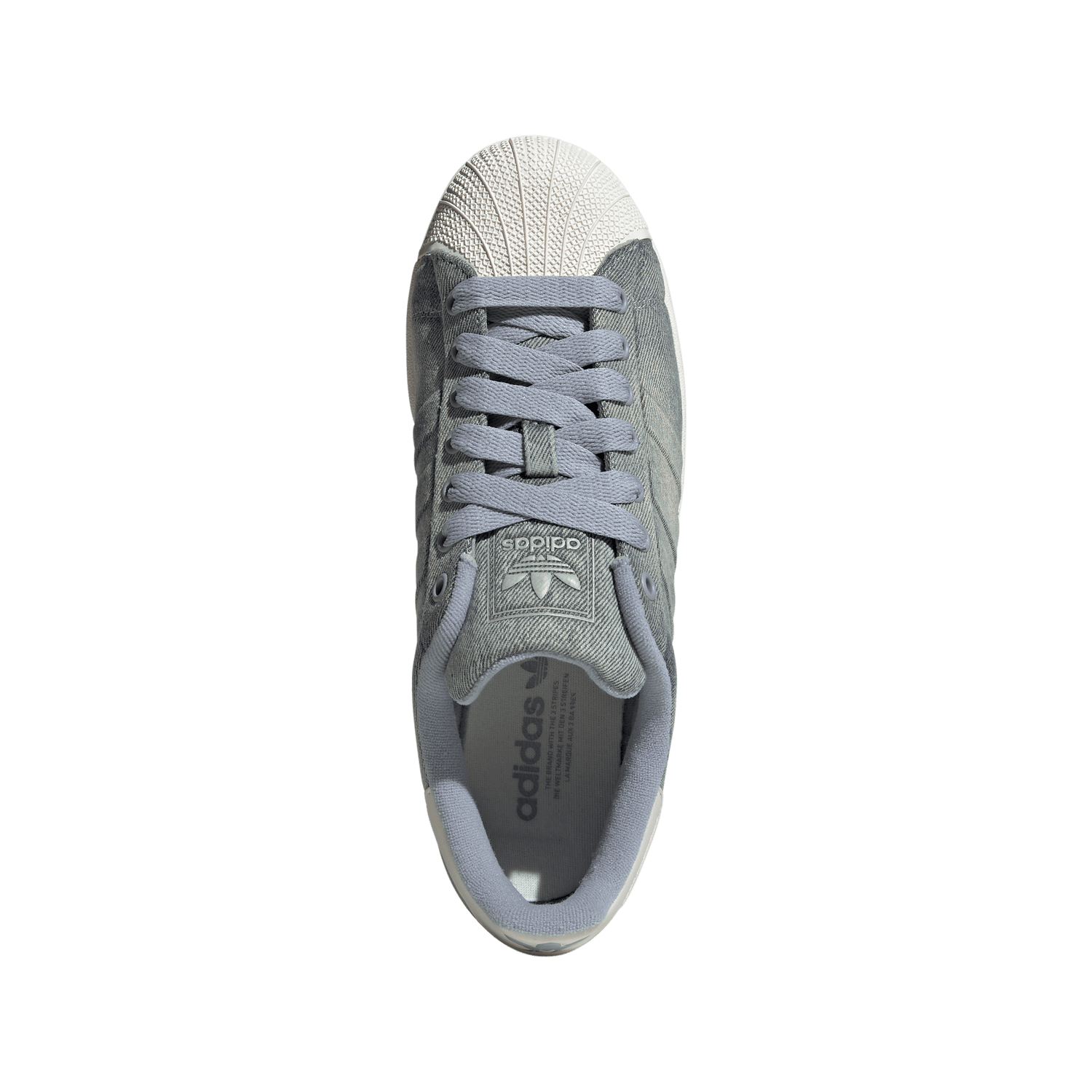 Newcop Adidas Superstar Ii Denim Halo Silver White Zapatillas 6