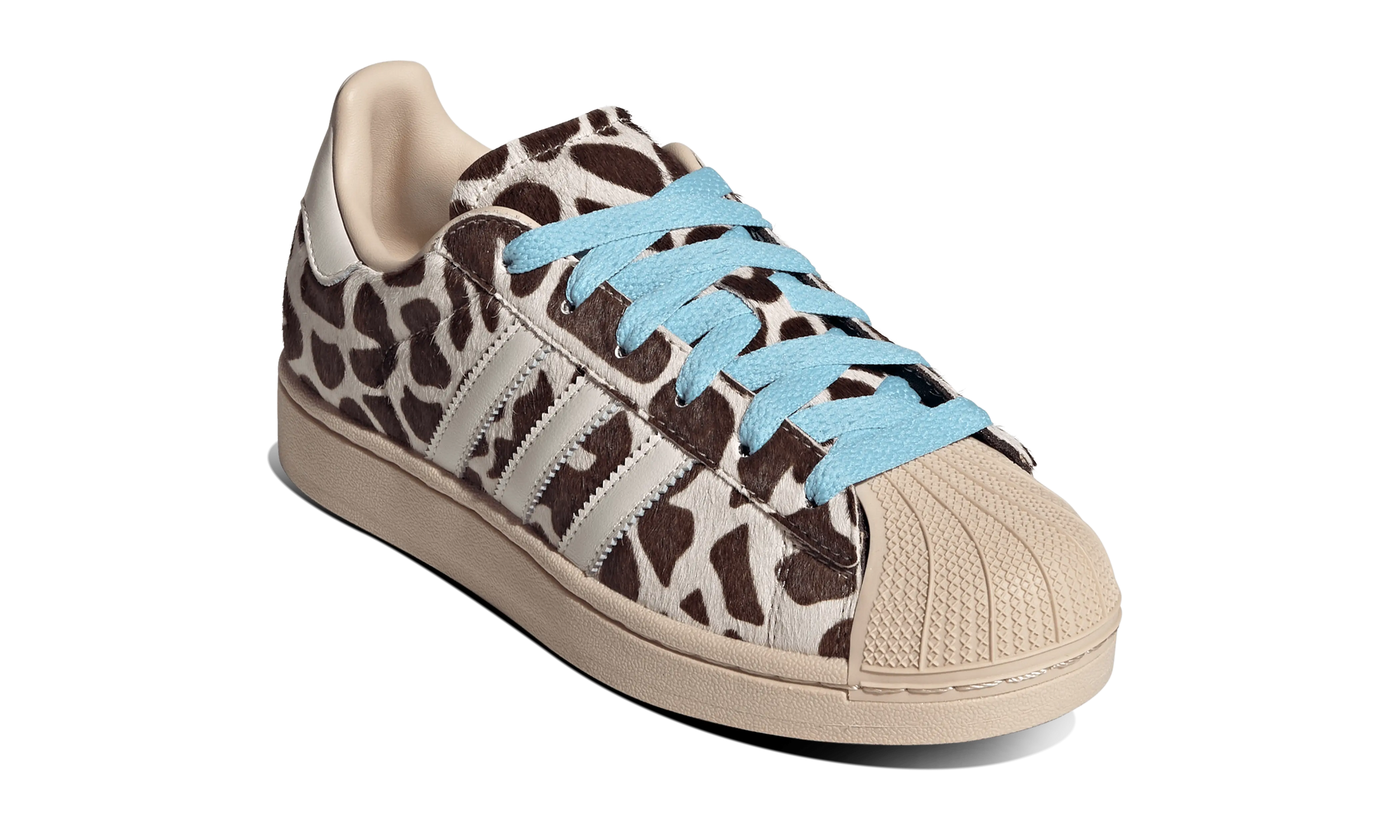 Newcop Adidas Superstar Ii Giraffe Print Crystal Linen Zapatillas 2