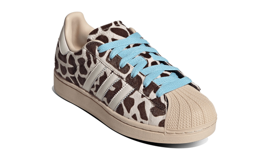 Newcop Adidas Superstar Ii Giraffe Print Crystal Linen Zapatillas 2