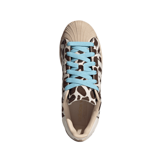 Newcop Adidas Superstar Ii Giraffe Print Crystal Linen Zapatillas 5