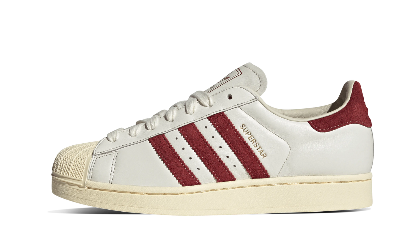 Newcop Adidas Superstar Ii Off White Rust Red Warm Vanilla Zapatillas 1