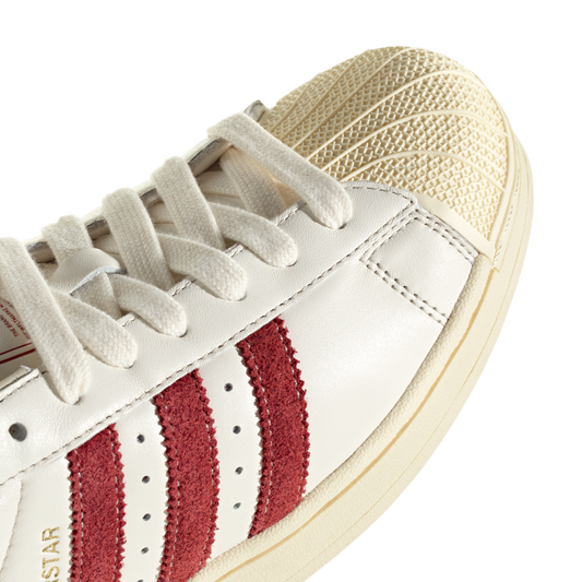 Newcop Adidas Superstar Ii Off White Rust Red Warm Vanilla Zapatillas 5