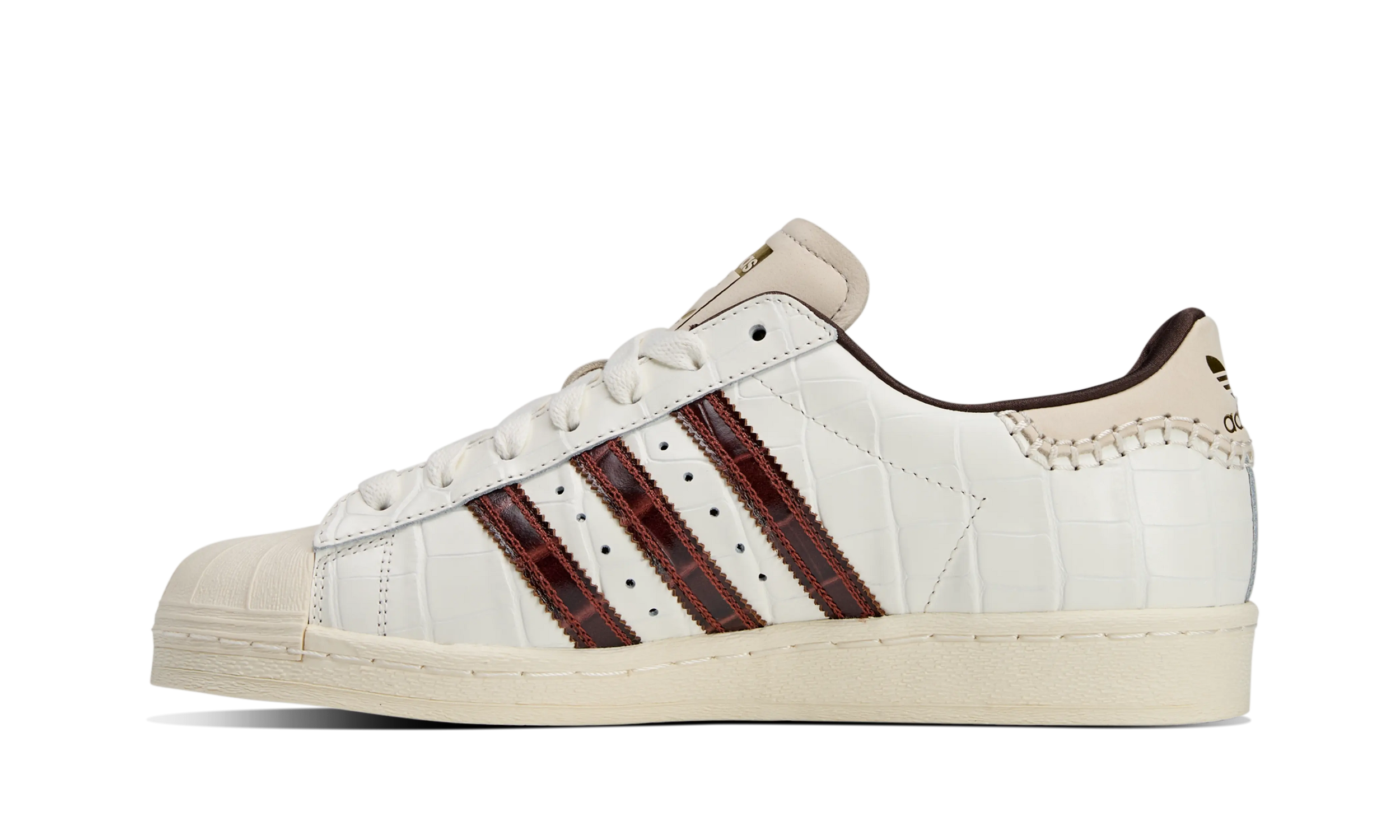 Newcop Adidas Superstar Wales Bonner White Brown Croc Zapatillas 1