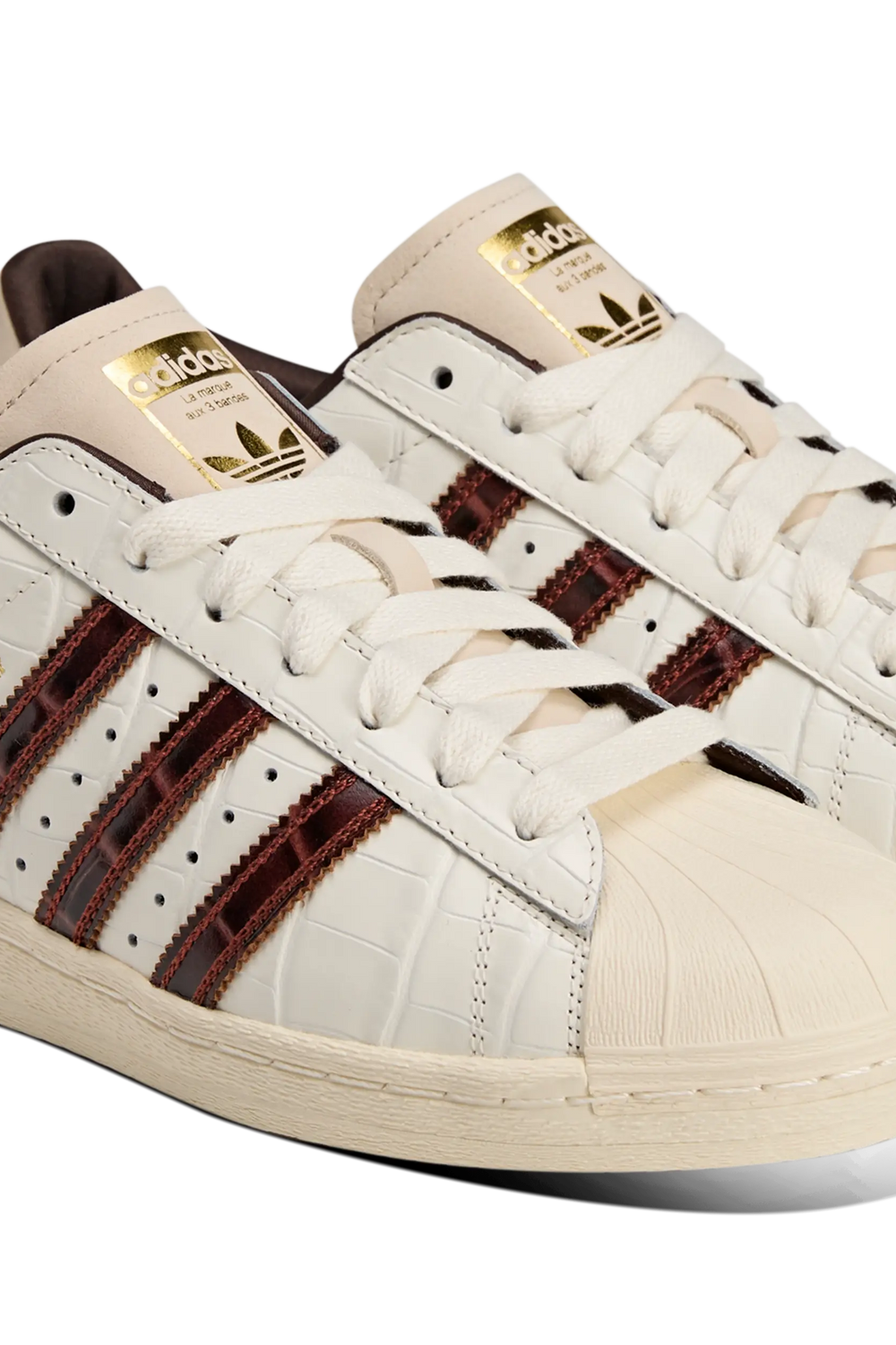 Adidas Superstar Wales Bonner White Brown Croc | Newcop