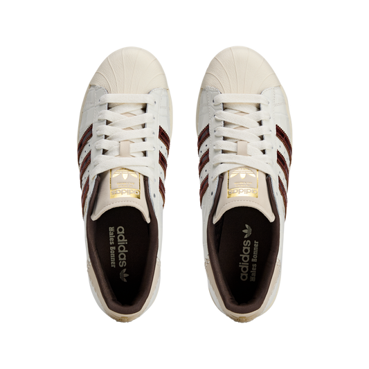Newcop Adidas Superstar Wales Bonner White Brown Croc Zapatillas 4